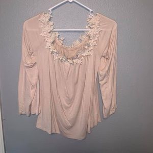 Off the shoulder shirt